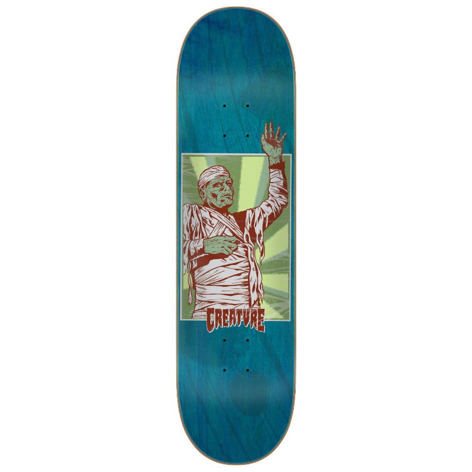Planche Skateboard Creature Mummy 2 Bouleau 8.25" X 32.04" - Deck Neuf - Unisexe