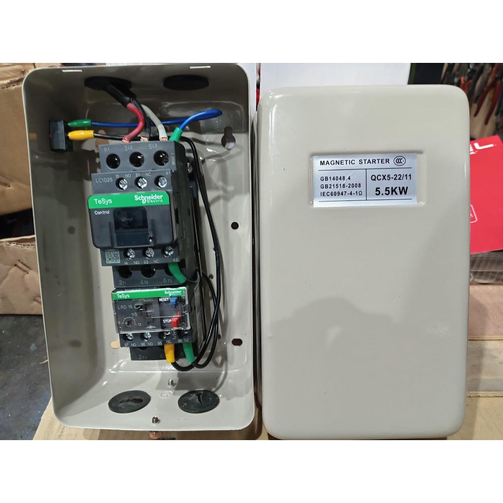 Airpower Starter for Air Compressor 5HP comes with Overload Switch ...