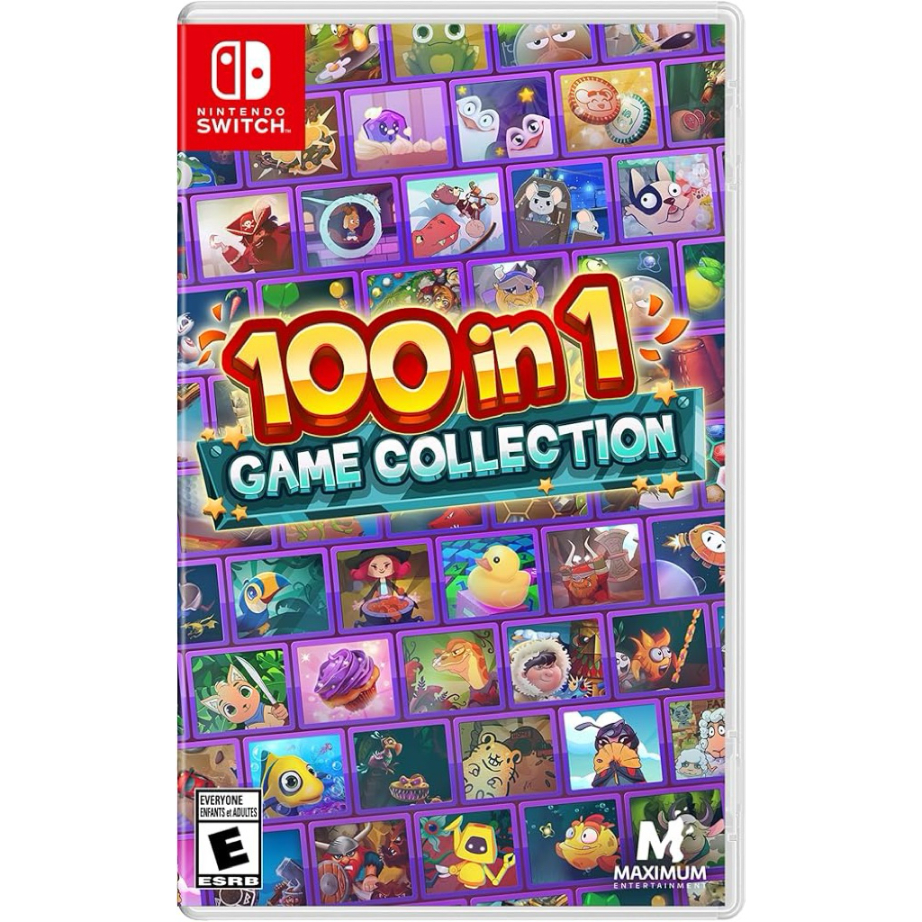 （Buy2Free1） Nintendo Switch 1/Switch 2 Digital 100 in 1 Game Collection ...