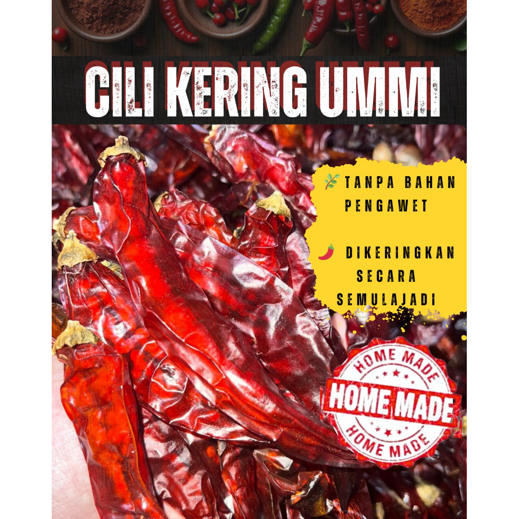 CILI KERING/Dry Chili/ LadaKering/Cabai| MURAH| HOMEMADE 100% buatan ...