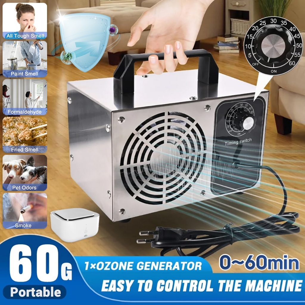 60g Ozone Generator Ozone Machine Ozonizer Disinfection Sterilizer ...
