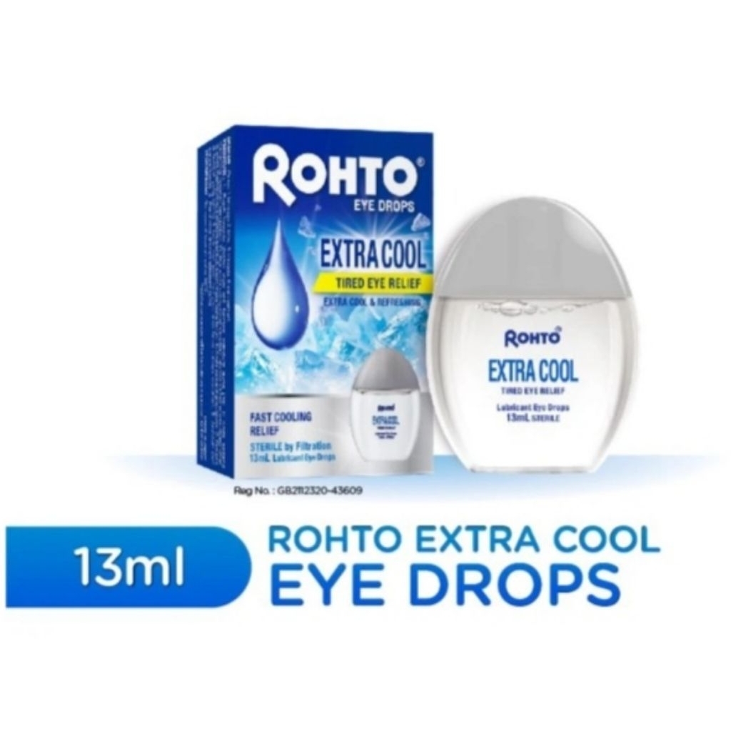 Rohto Extra Cool eye drops 13ml (Exp-01/2027) | Shopee Malaysia