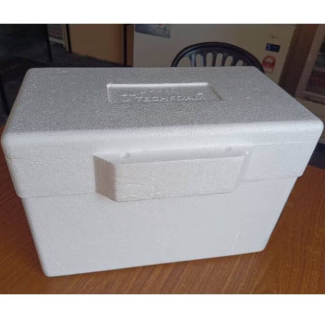 (182) BP PLASTIC / Picnic Foam Box Middle Crate With Rope Packing Size ...