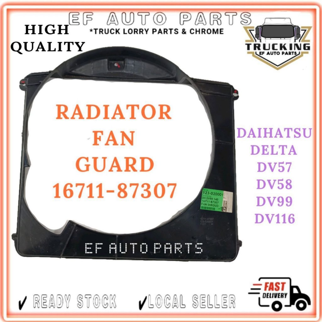 HIGH QUALITY DAIHATSU DELTA DV57 DV58 / DV99 DV116 14B Radiator Fan ...