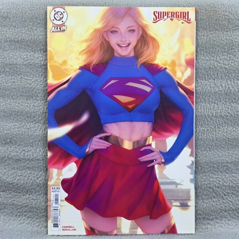 Supergirl 1 Artgerm Variant 2025 Dc Comics Sophie Campbell First 