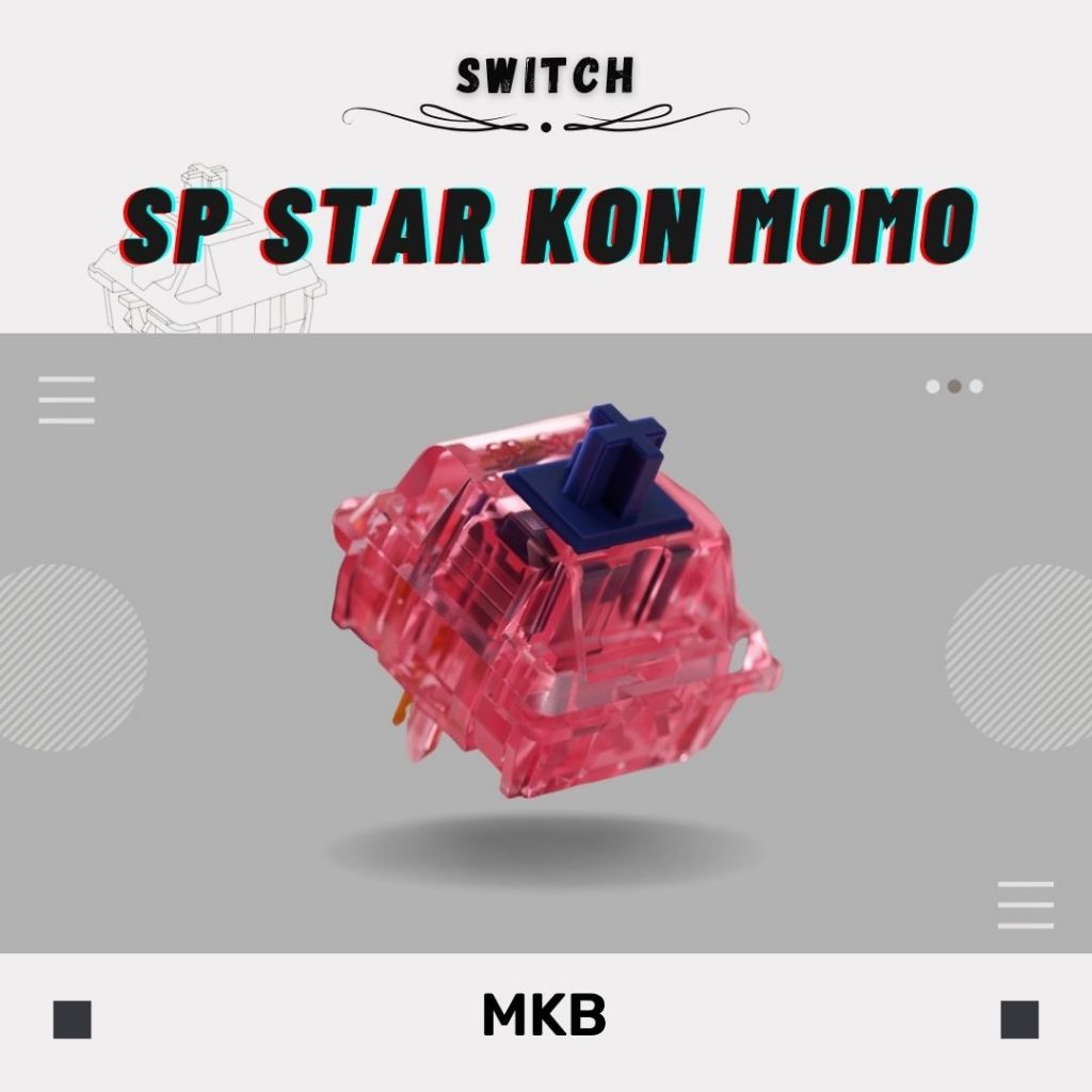 MKB SP-STAR X York Chan Kon Momo Tactile Switches Switch for Mechanical ...