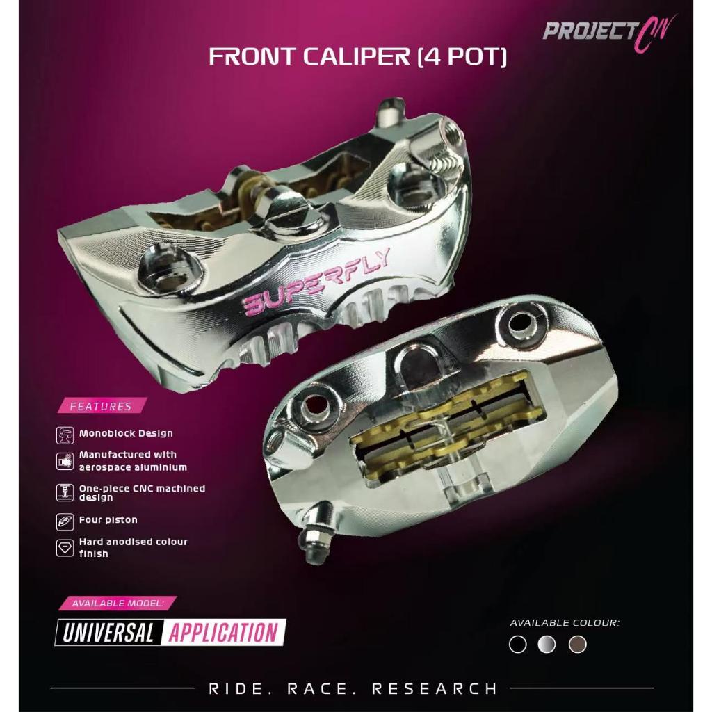 Superfly Project C1 C2 C3 C4 Caliper Nickel Y15 Y16ZR LC135 4S RS150 ...