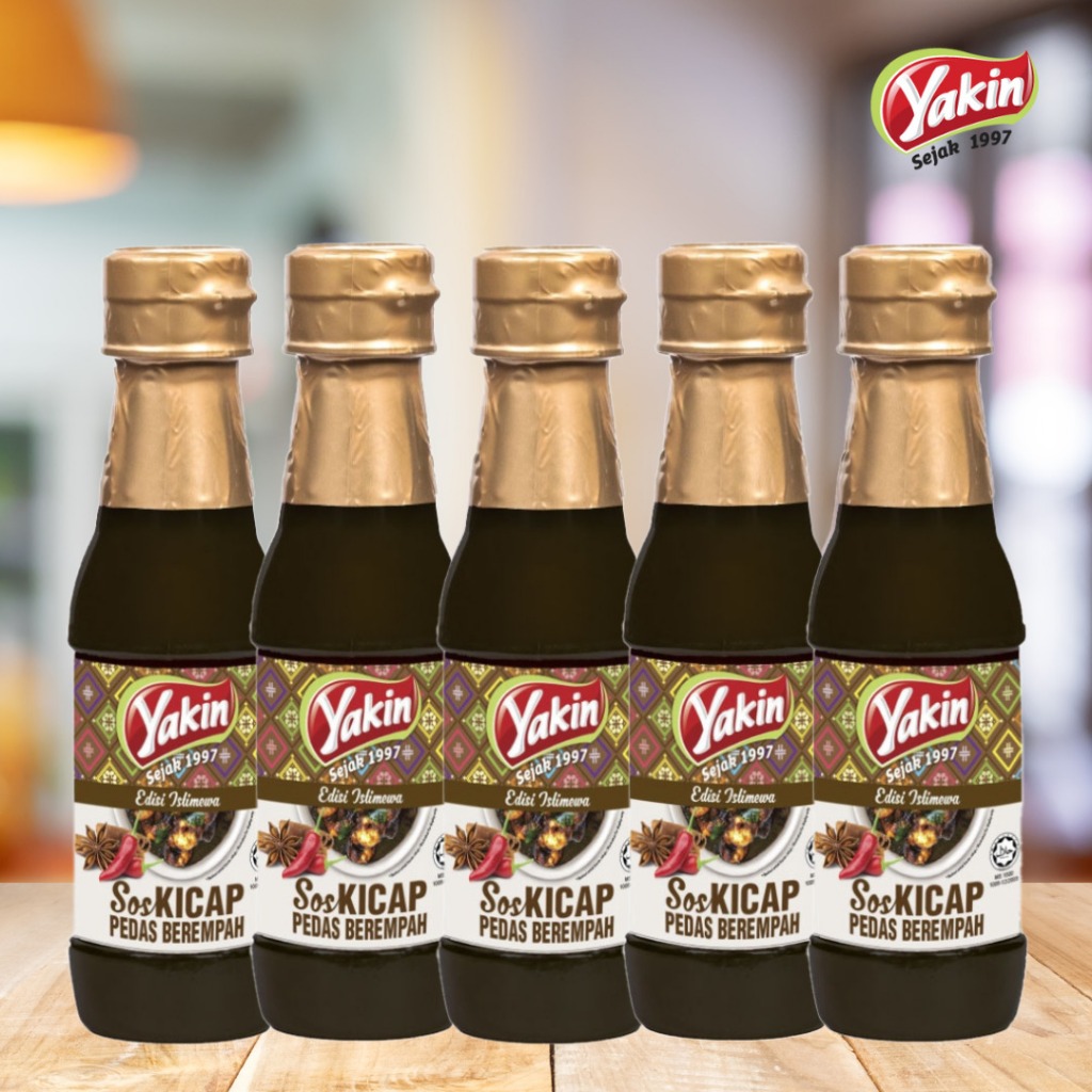 YAKIN SEDAP BUNDLE 5 JENIS Sos Paprik, Masak Merah, 3 Rasa, Kicap ...