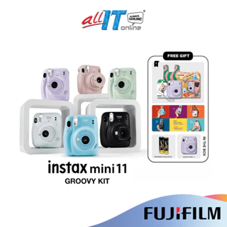Fujifilm Instax Mini 11 Instant Camera (Groovy Kit) | INS & Trendy Camera