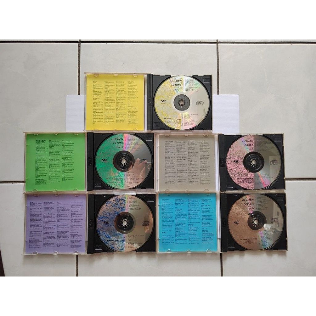 * Preloved * Golden Oldies Vol 1- 5 ( Original 5 CDs ) NSR New Southern ...