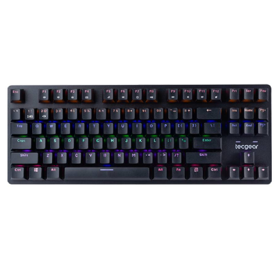 Tecgear Control 87-Key Wireless RGB Mechanical Keyboard Black - Jerrzi ...