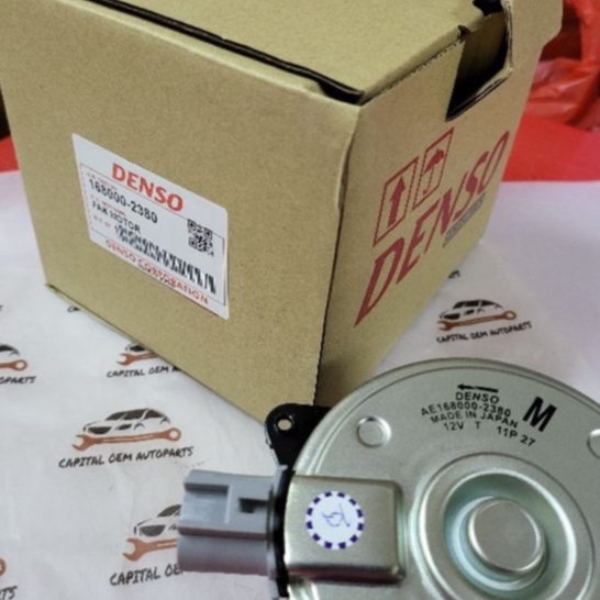DENSO Radiator Fan Motor Perodua Myvi Lagi Best 2011-17 ARUZ Avanza ...