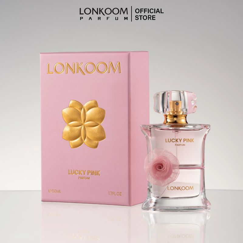 LONKOOM Minyak Wangi Perfume tahan lama EDP LUCKY CANDY/PINK