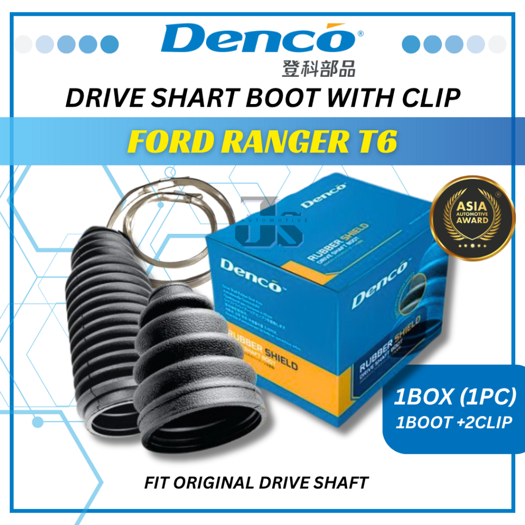 DENCO FORD RANGER T6 Drive Shaft Boot Inner & Outer | Shopee Malaysia