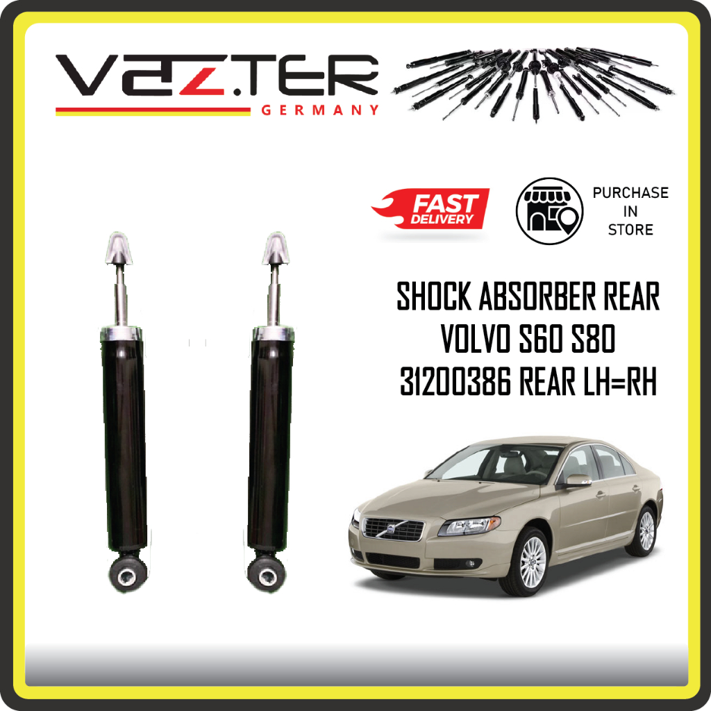(VAZTER) VOLVO S80 S60 REAR SHOCK ABSORBER (1PCS PRICE) | Shopee Malaysia