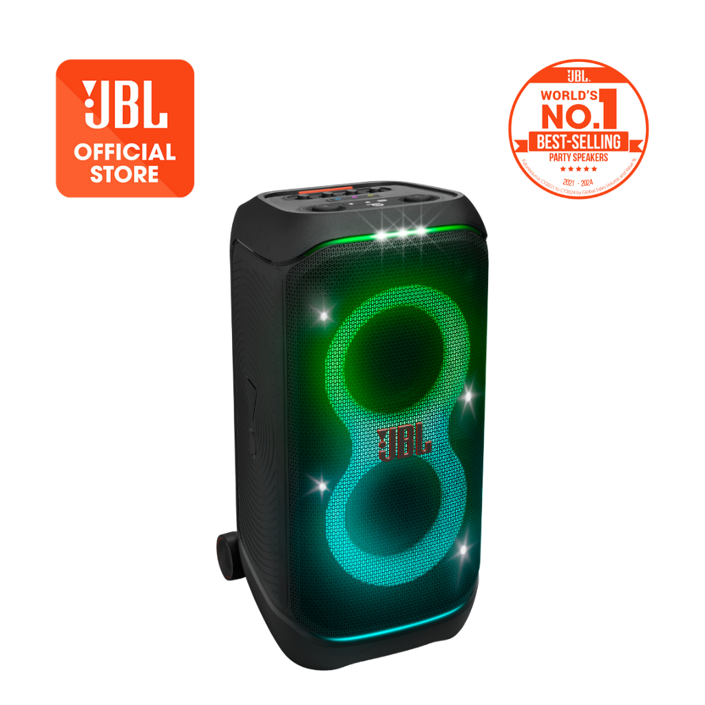 JBL PartyBox Stage 320 Portable Party Speaker 240W With Wheels And  Replaceable Battery