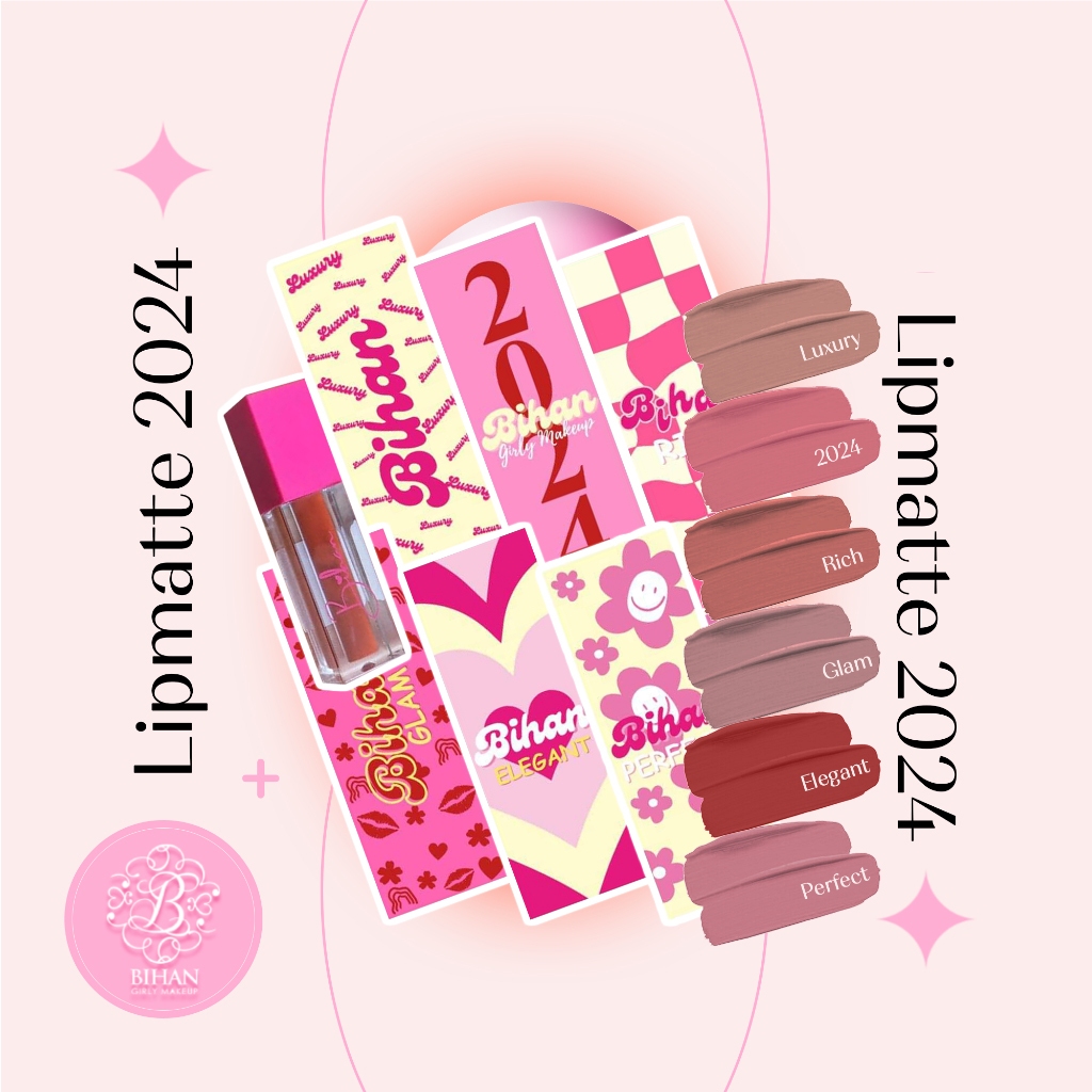 [ CLEARANCE STOCK ] BGM BIHAN GIRLY MAKEUP NEW LIPMATTE / BIHAN ...