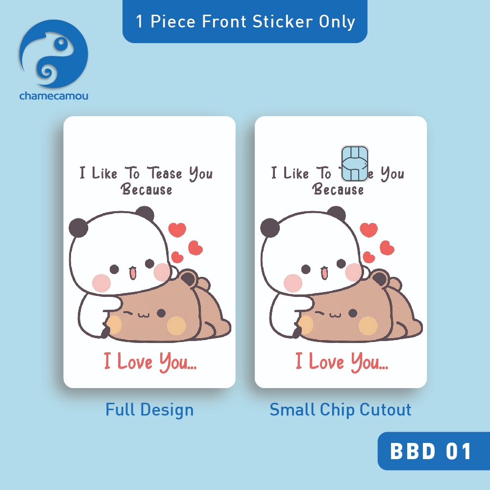 Bubu Dudu - Sticker For ATM Bank Credit Debit Access ID Room Key Card ...