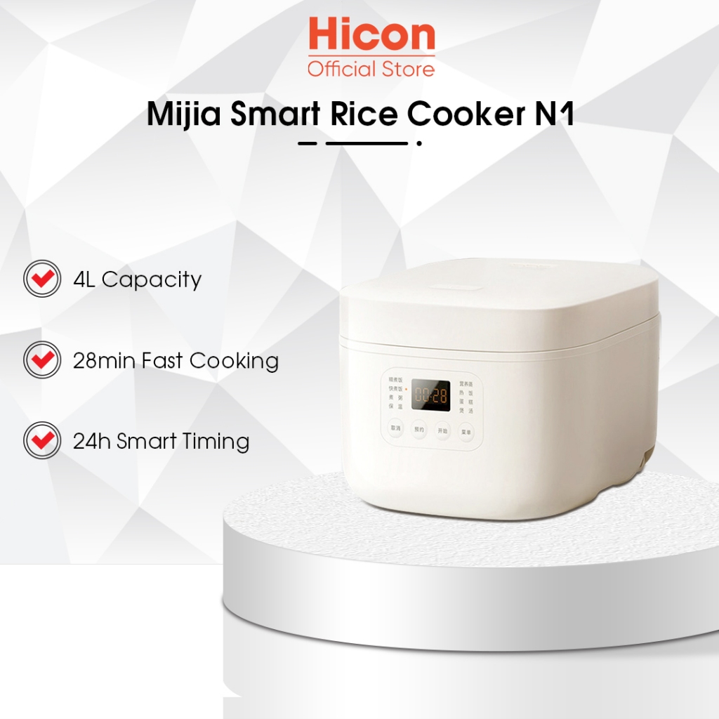 Xiaomi Smart Mini Rice Cooker Non Stick Periuk nasi Fast Cook N1 3L/4L ...