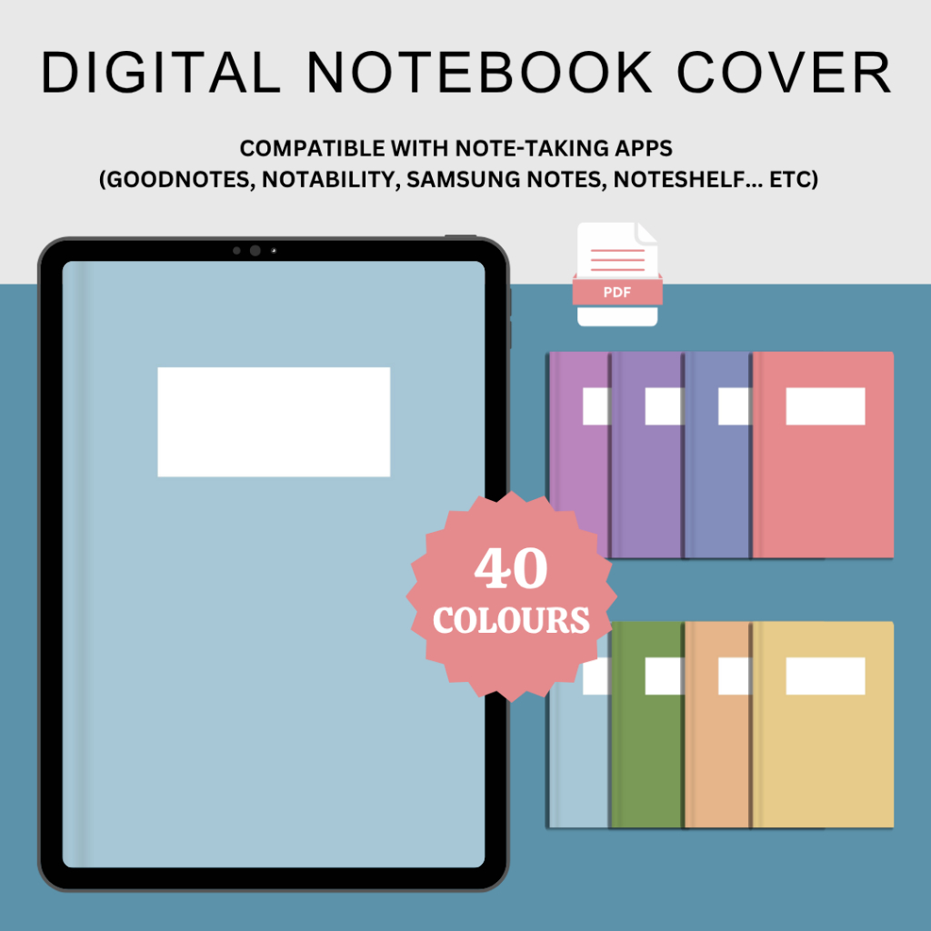 (PDF) digital notebooks cover for goodnotes notability book (DNC - 1 ...