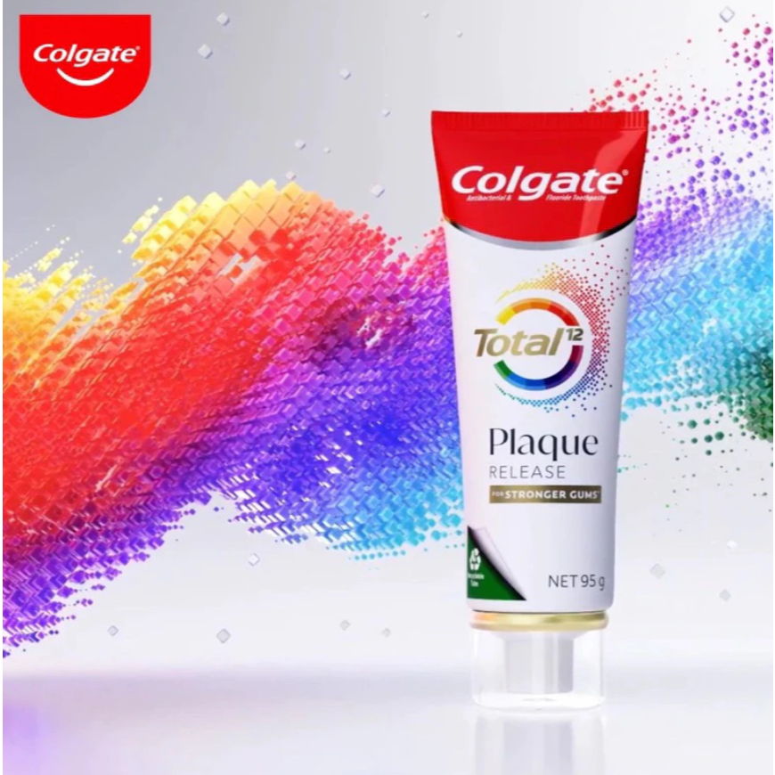 **FREE GIFT** Colgate Total Plaque Release - 95g - Single/Twin ...