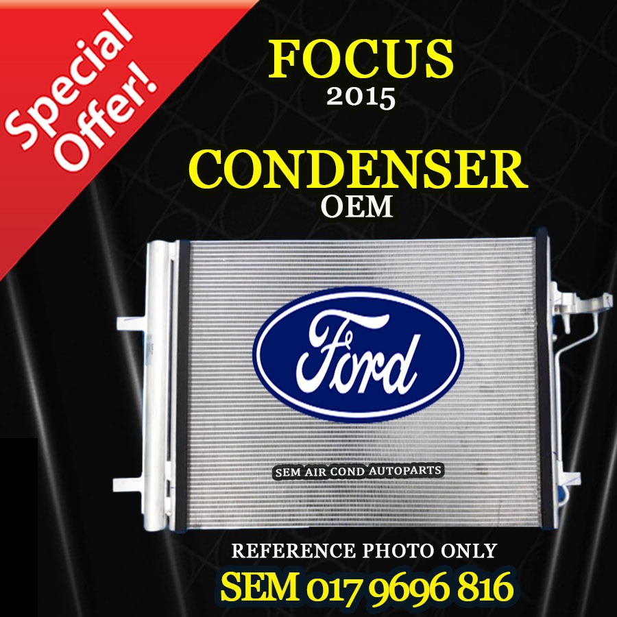 FORD FOCUS 2015 YEAR OEM NEW CONDENSER/ KONDENSER (CAR AIRCOND SYSTEM ...