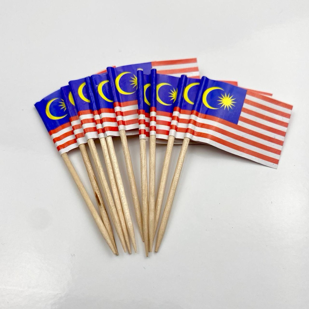𝐋𝐀𝐃𝐘𝐑𝐀 𝐎𝐅𝐅𝐈𝐂𝐈𝐀𝐋 CAKE TOPPER BENDERA MALAYSIA WAU BULAN MALAYSIAKU ...