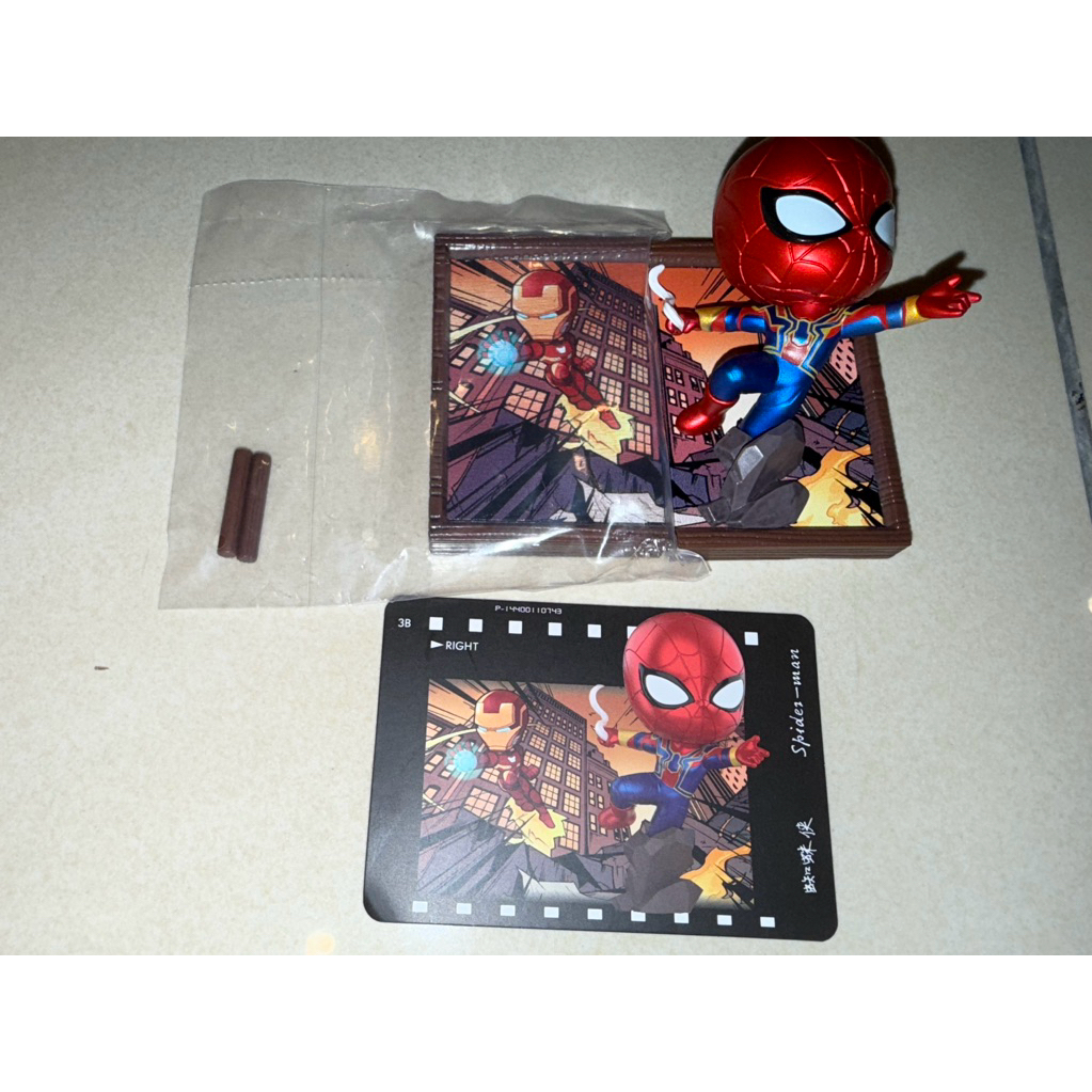 POP MART Marvel Spider Man Photo Frame Series | Shopee Malaysia