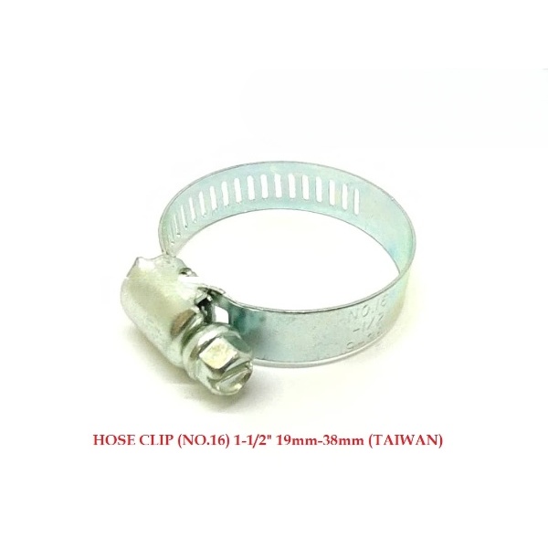 [READY STOCK] HOSE CLIP OIL CLIP RADIATOR HOSE CLIP NO.16 (19mm-38mm ...