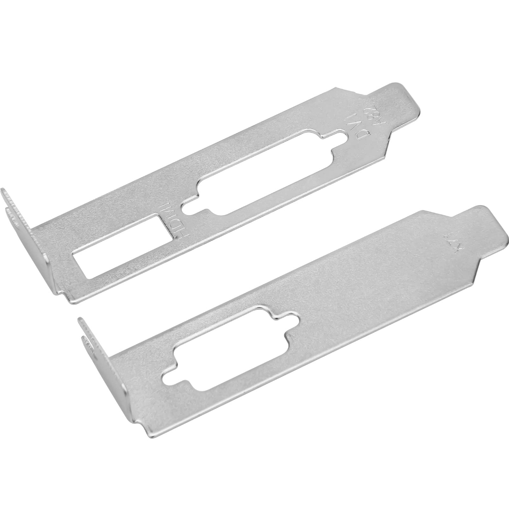 LOW Profile SFF Graphic Card 8cm IO Panel Plate Bracket Half Height ...