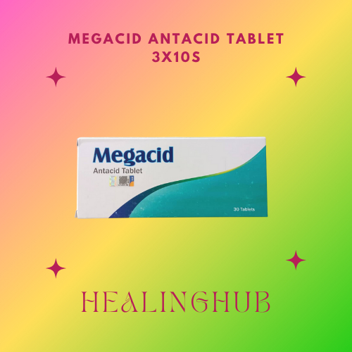 MEGACID ANTACID TABLET 30S GASTIC KEMBUNG | Shopee Malaysia