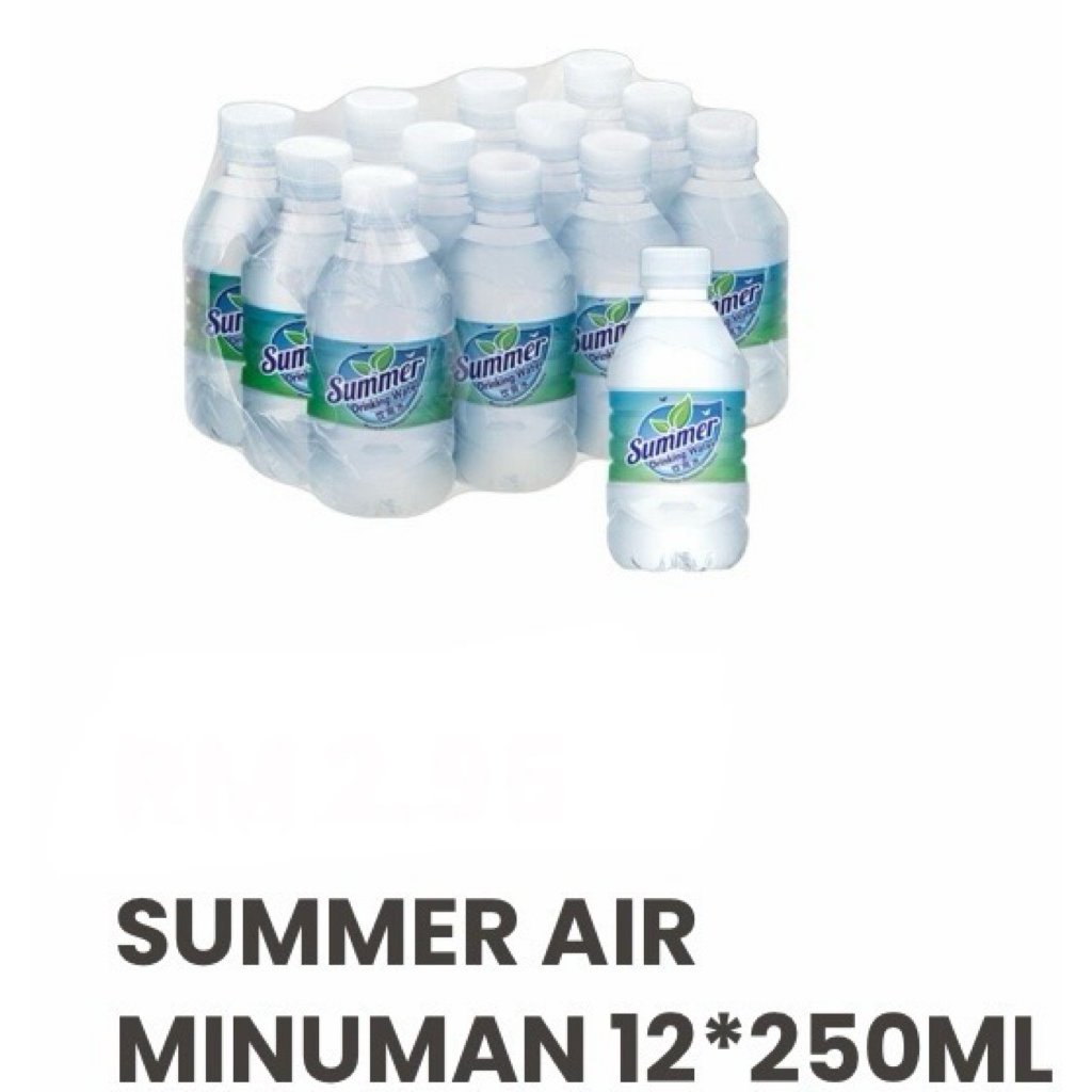 (Carton) Summer 12’s x 250ml Botol | Shopee Malaysia