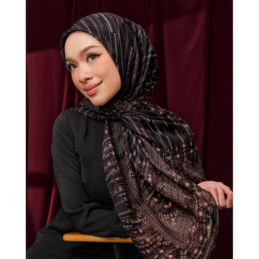 TUDUNGRUFFLE KAFFIYEH / TATREEZ / ANIESHA 🇵🇸🇹🇷 ~ Printed Voile Square ~ Premium Cotton Voile