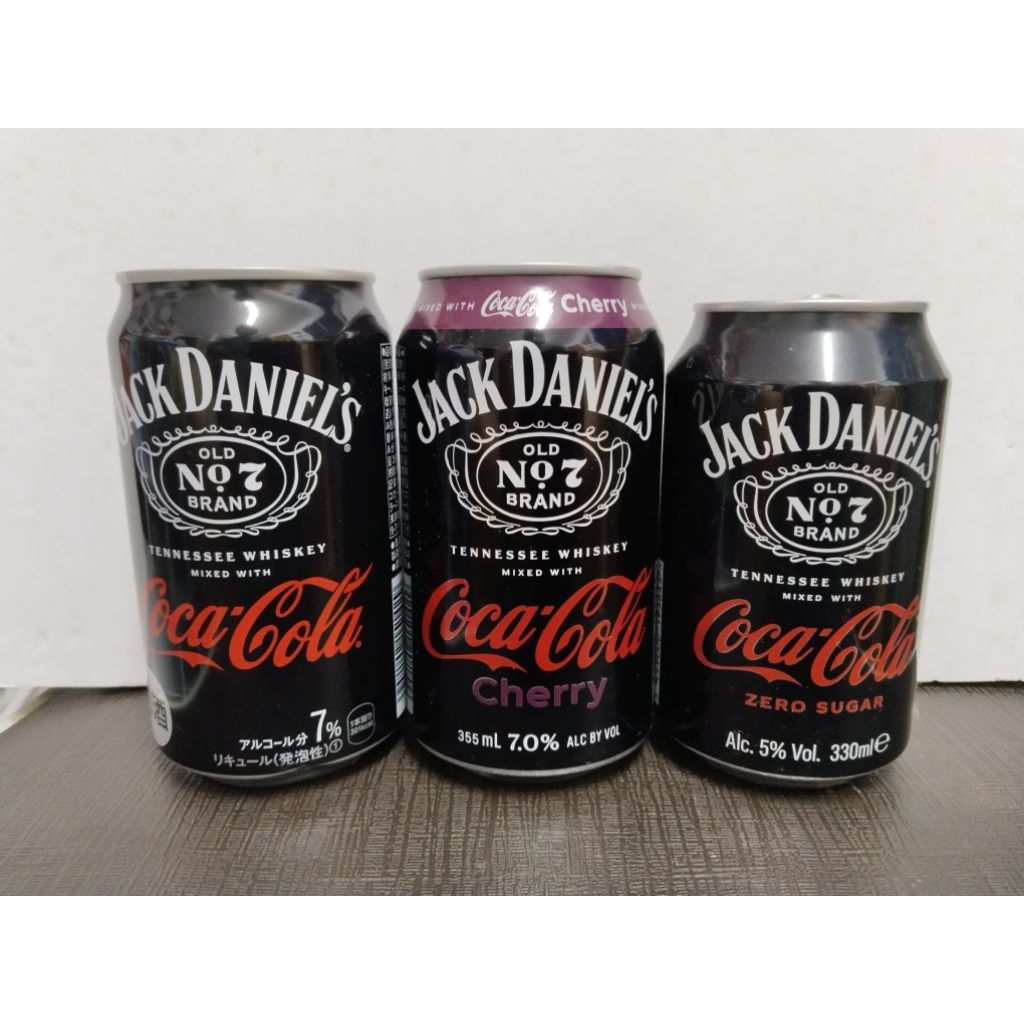 (Dent) Japan + USA + UK Coca Cola Coke x Jack Empty can set (ZJ ...