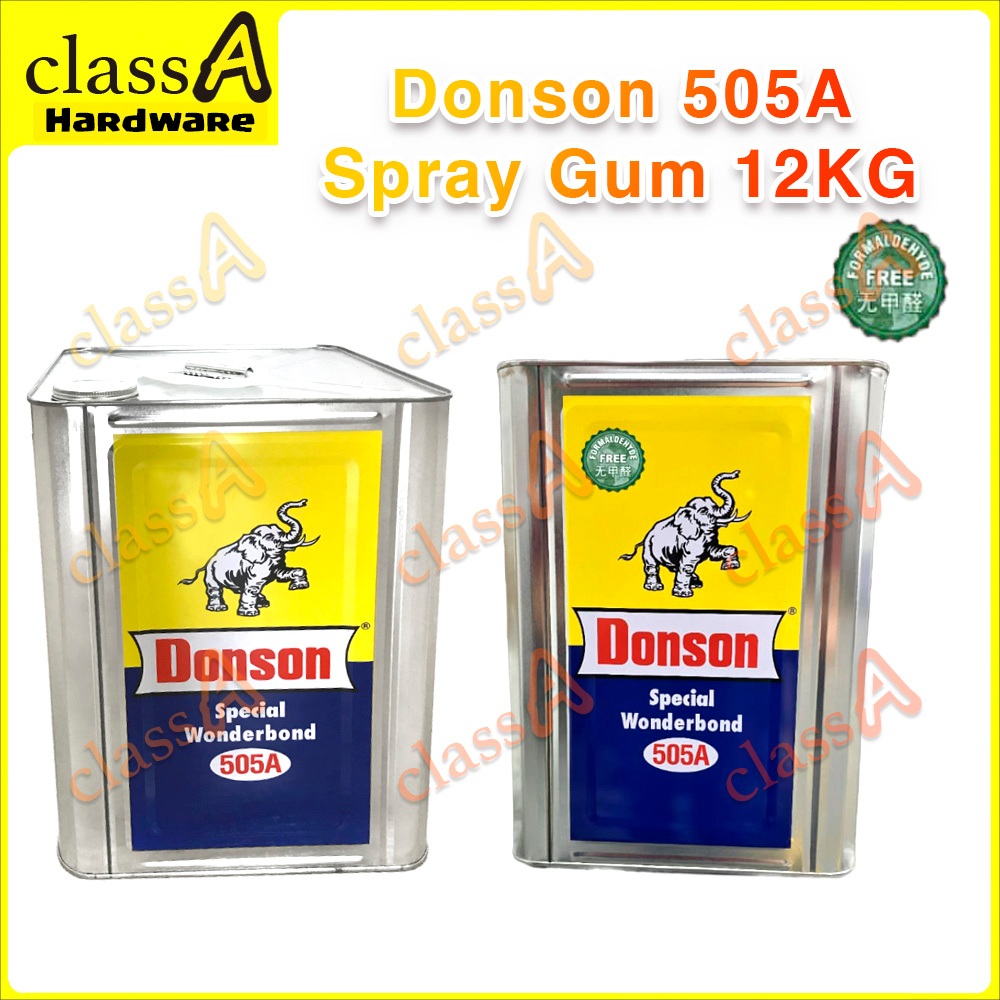 ClassAHW Donson 505A Spray Gum Adhesive 12KG Laminate Formaica Spray ...