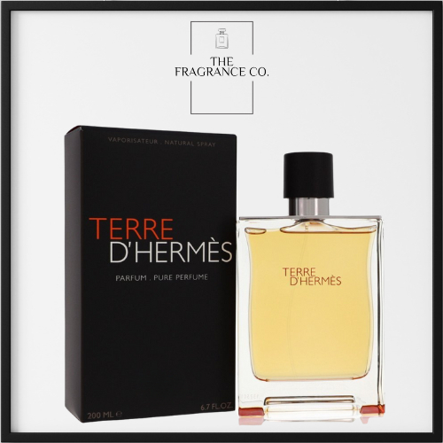 //新品未開封//HERMÈS TERRE D'HERMÈS 50ml Hermes Men's Terre D'Hermes Parfum 1.01 oz (Tester