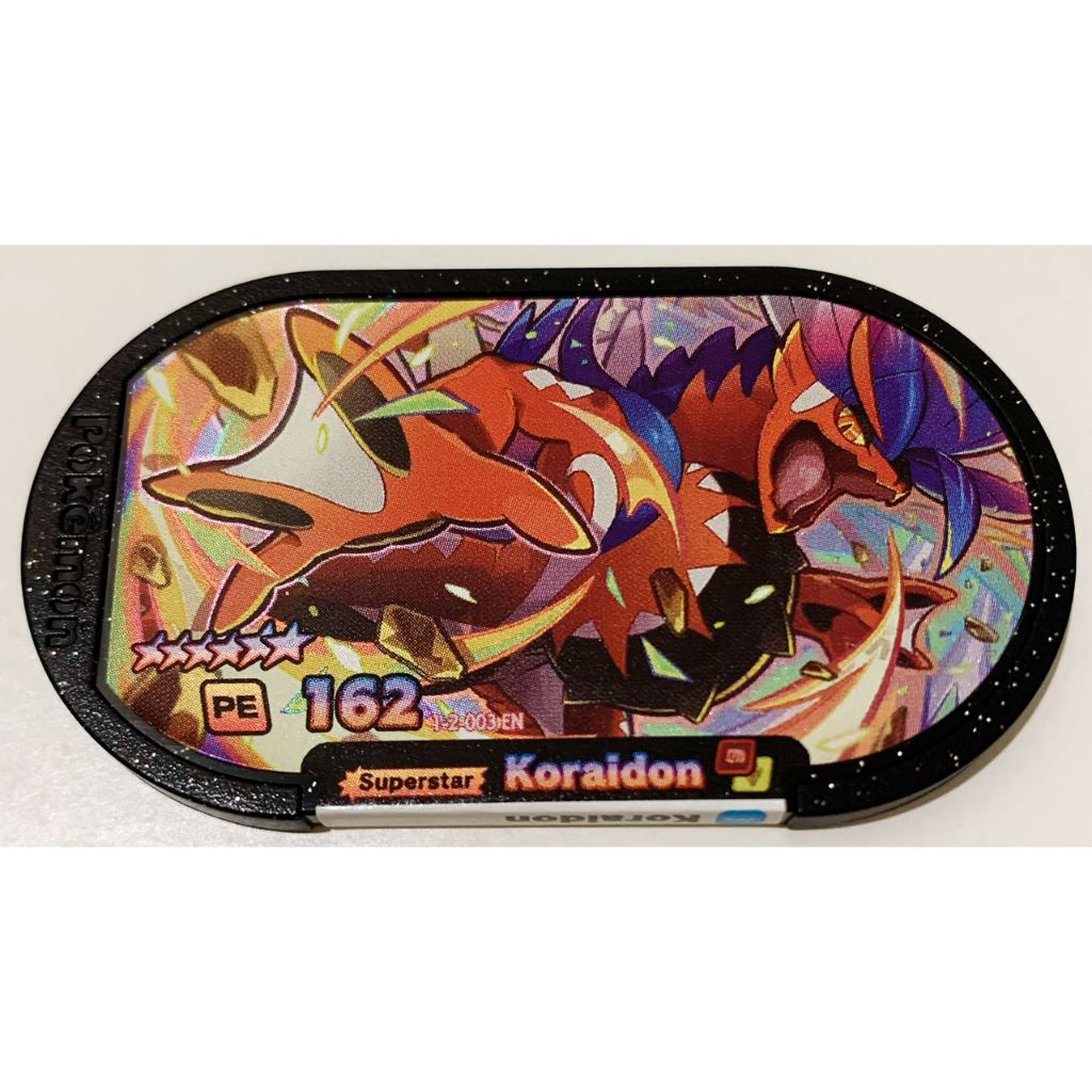 Pokemon Mezastar StarDust Version 2 Superstar Pokémon 1-2-003 Koraidon ...