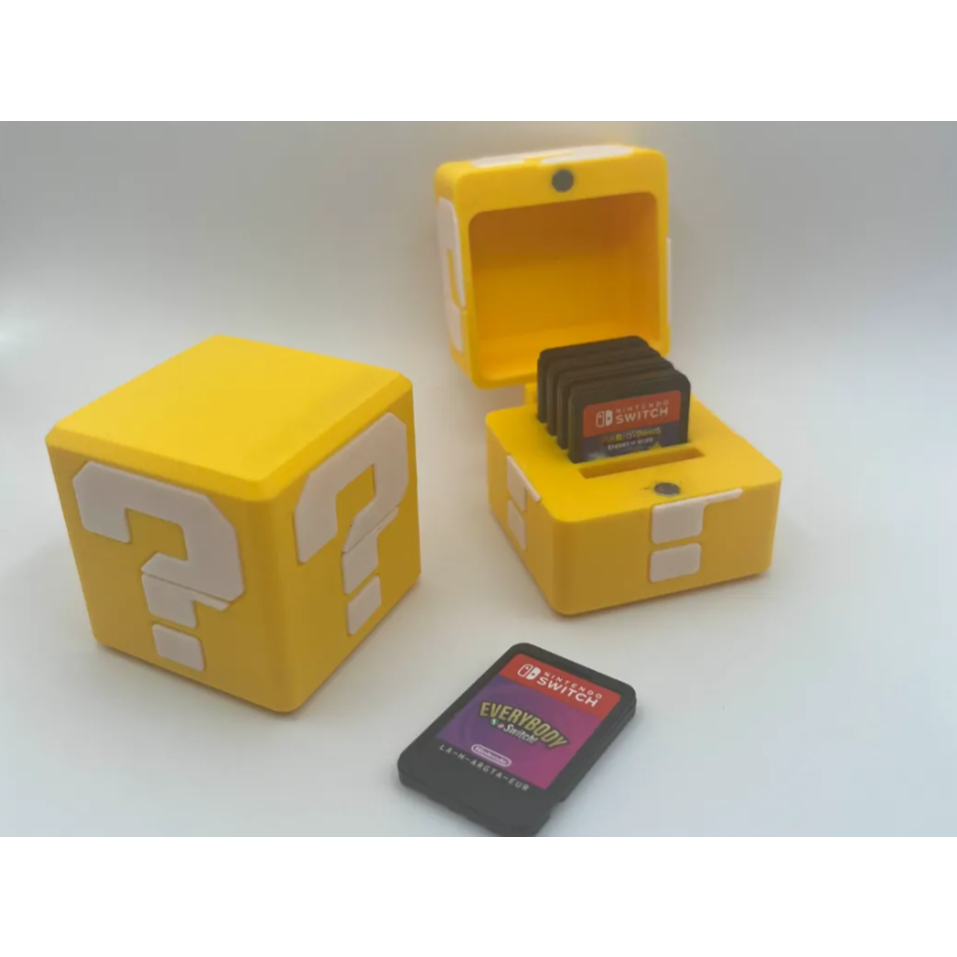 Nintendo Switch 2 Game Cartridge Keeper (Mario Question Mark Box ...