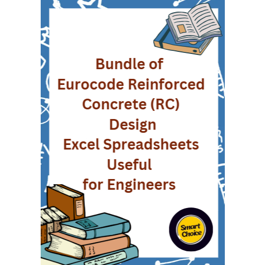 Bundle of Eurocode Reinforced Concrete (RC) Design Excel Spreadsheets ...