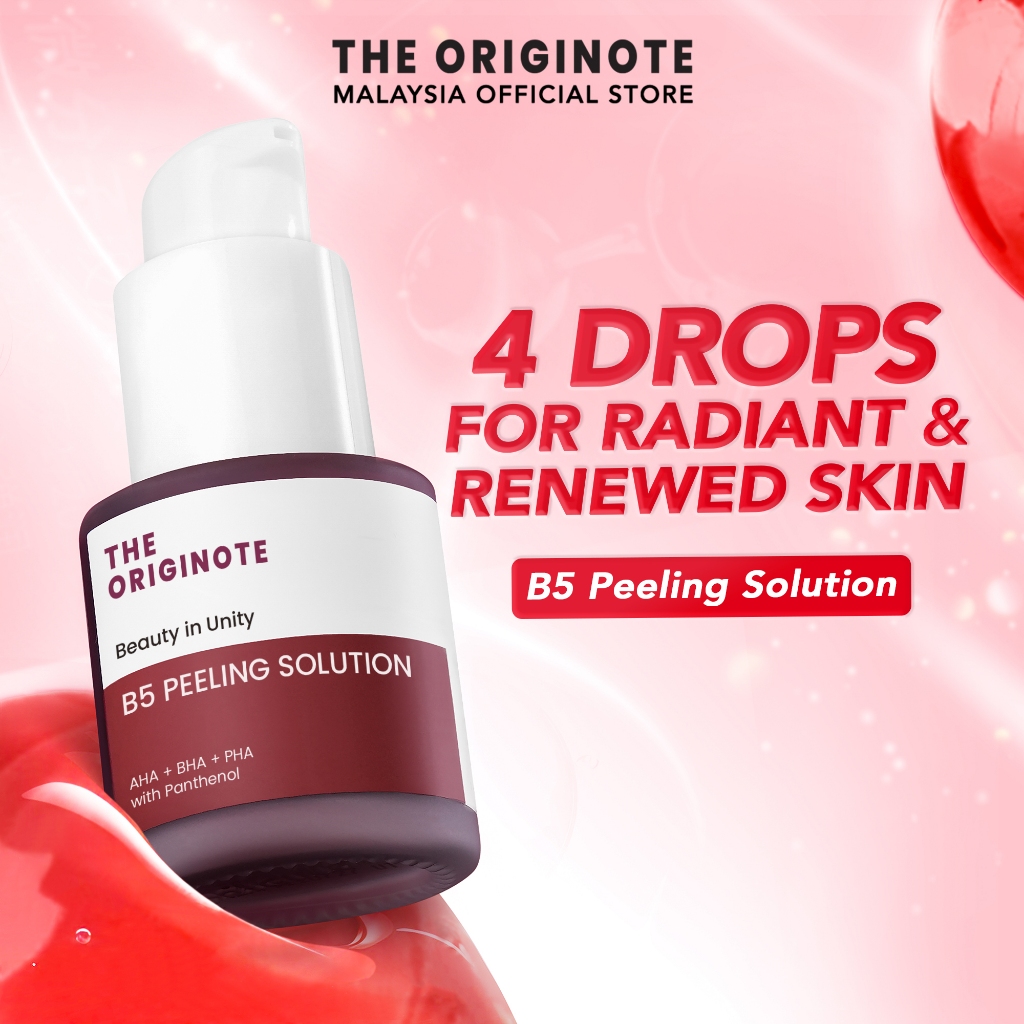 The Originote - B5 Peeling Solution 20ml AHA + BHA + PHA + Panthenol ...