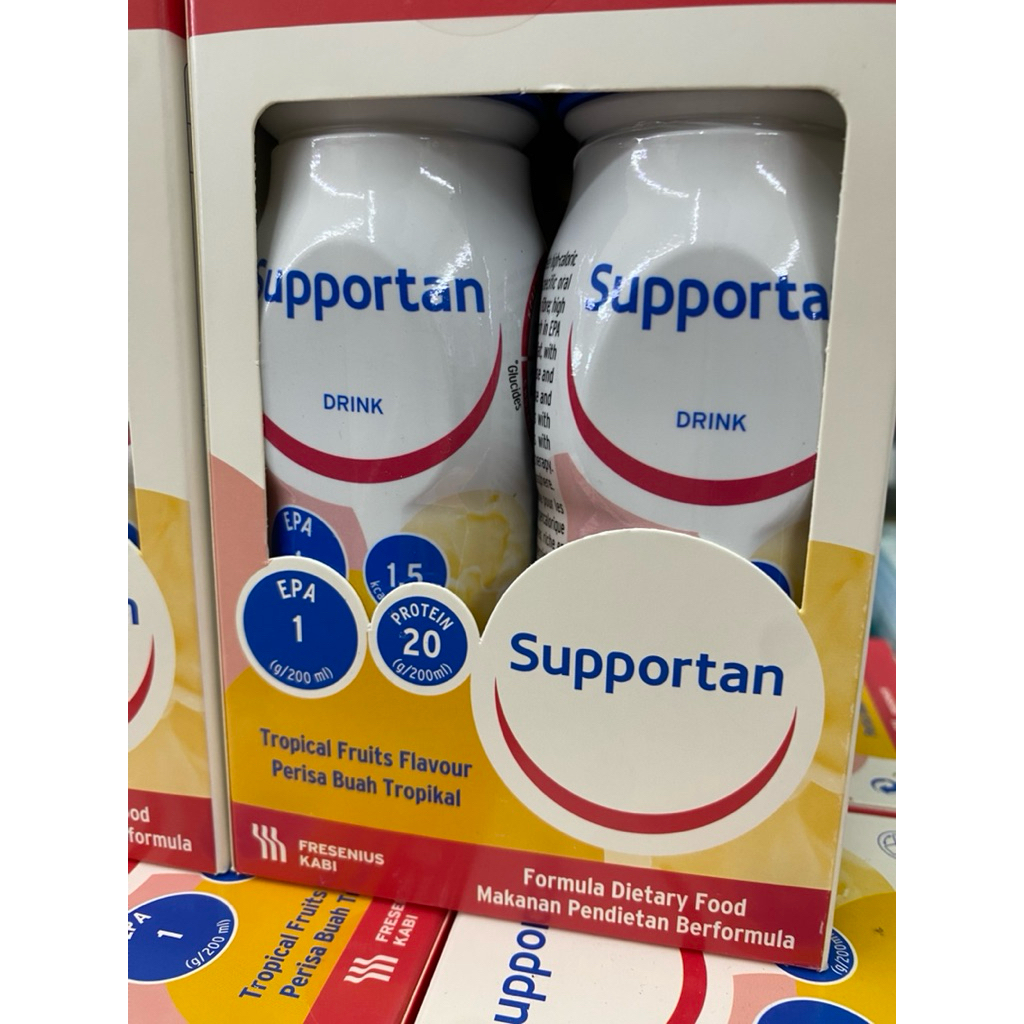 Supportan Tropical Fruit Flavour 4 bots exp 3/2026 | Shopee Malaysia