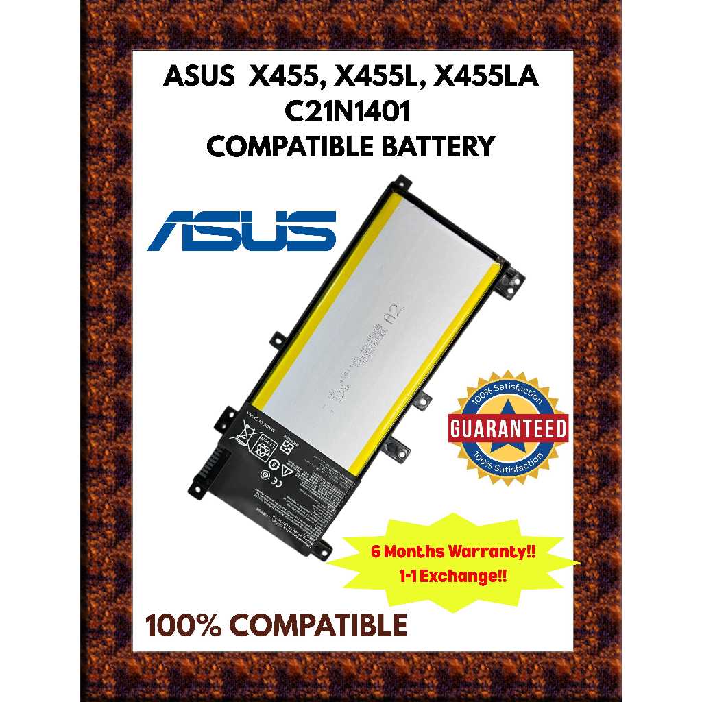 ASUS (C21N1401) A455LA A455LB A455LC A455LN X454L X455L R455 R455L ...