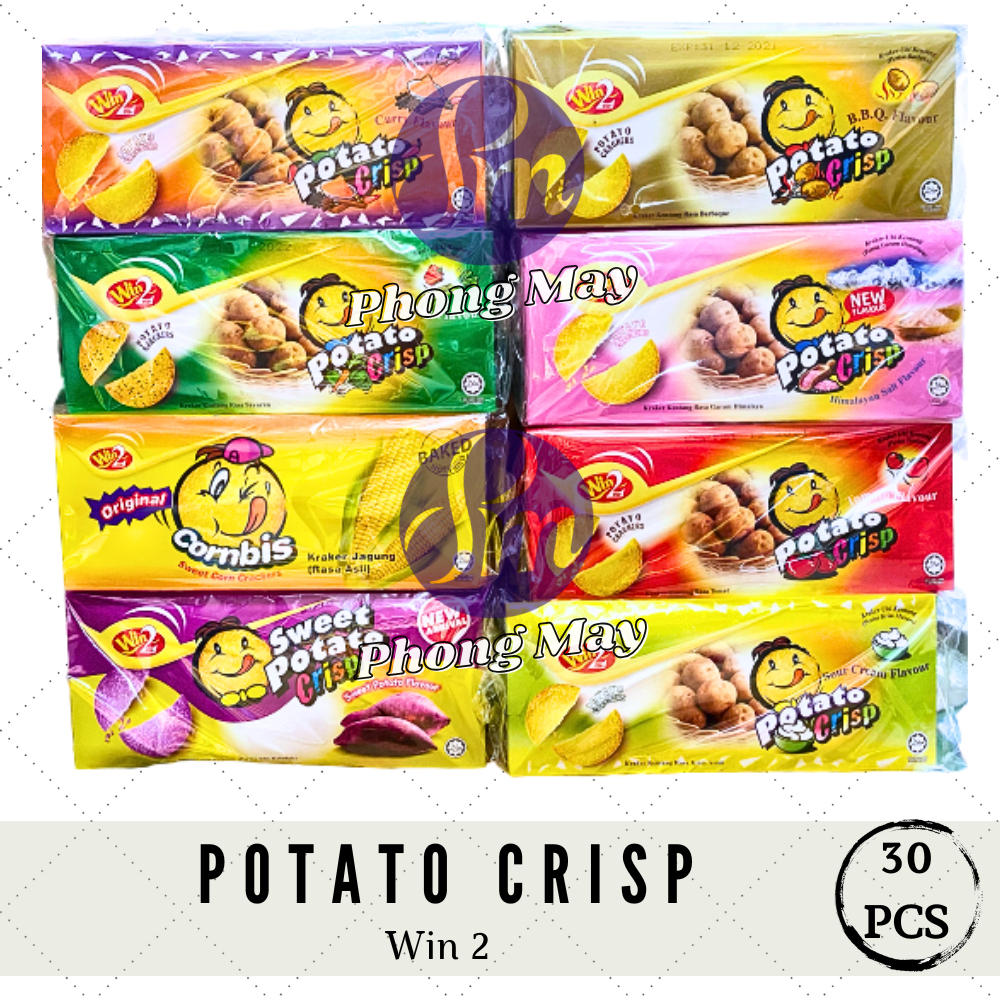 WIN2 POTATO CRISP [30'S x 20G] | Shopee Malaysia