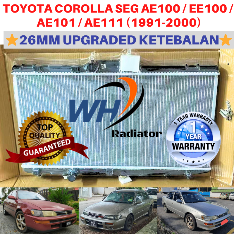 TOYOTA COROLLA SEG AE100/EE100/AE101/AE111 (26mm)Double Layer TOP ...