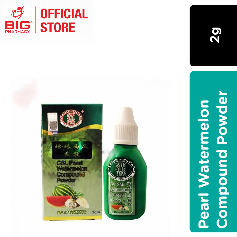 CSL PEARL WATERMELON COMPOUND POWDER 2G | Shopee Malaysia