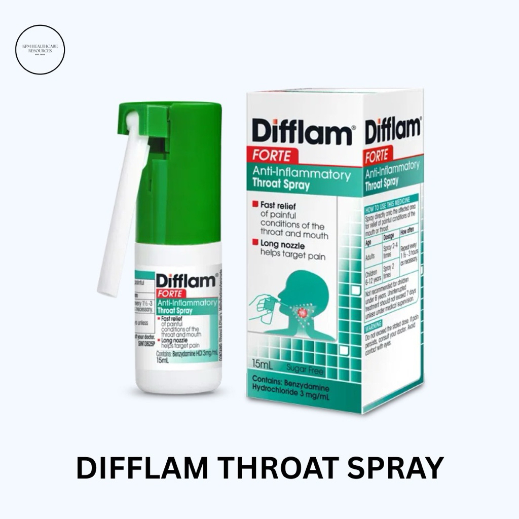 Difflam Forte Throat Spray 15Ml | Shopee Malaysia