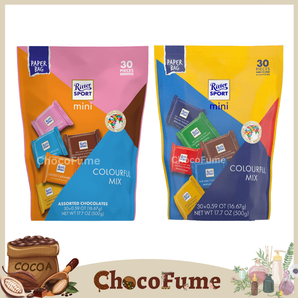 Ritter Sport Mini Assorted Pouch 500g | Shopee Malaysia