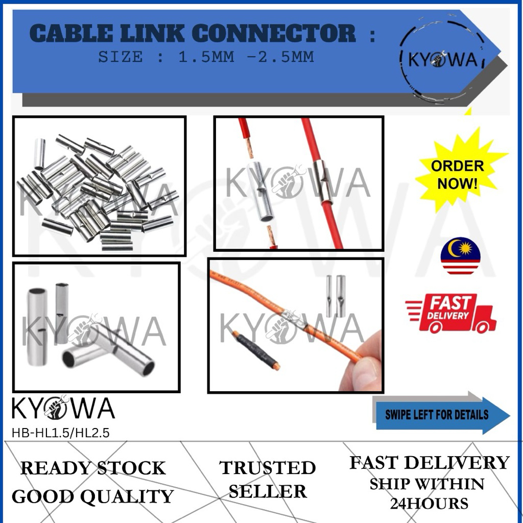 CABLE LINK 1.5 2.5 4 6 10MM (10PCS) | Shopee Malaysia