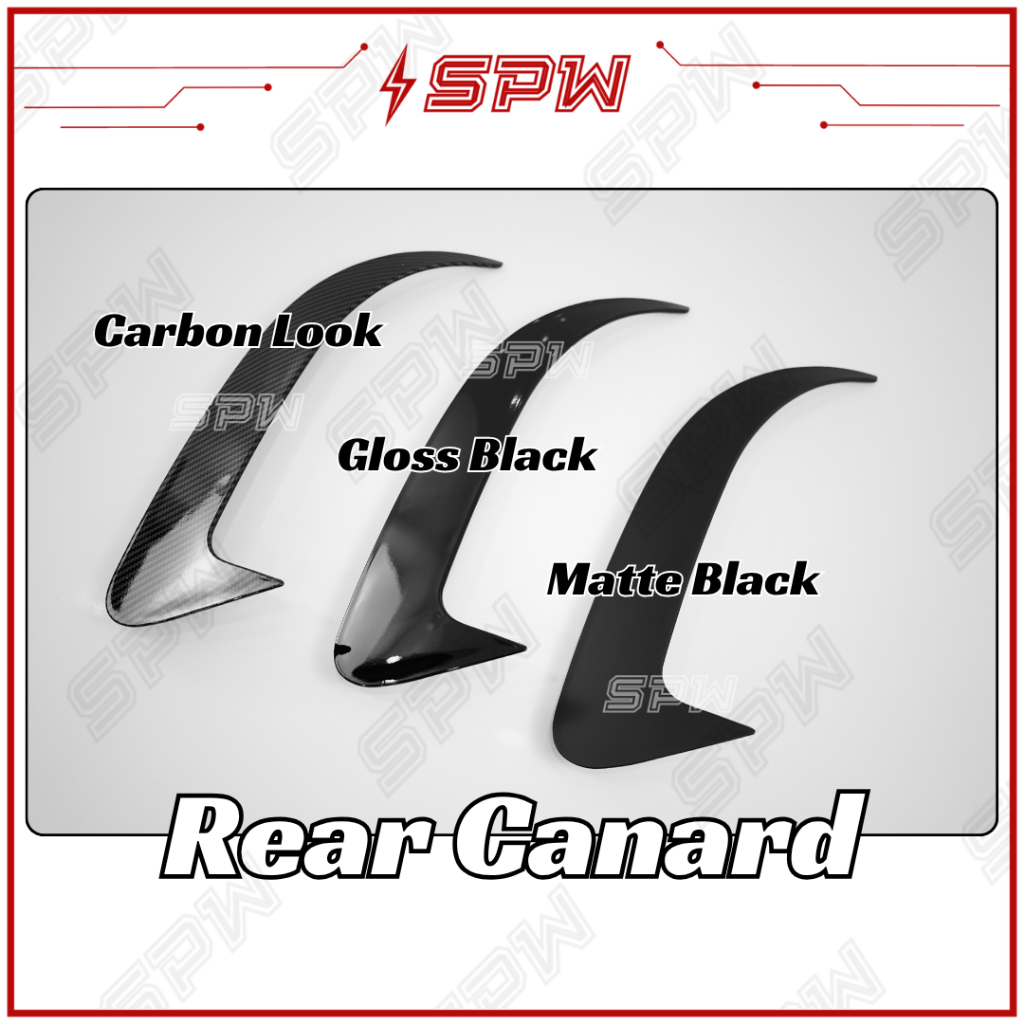 Proton Saga (2022-2024) Canard Carnard Front Bumper Rear Bumper Lip ...
