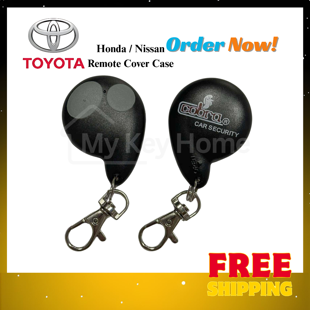 thumbnail image 2 of Replacement 2-Button Remote Fob Key Case Shell For Cobra 4138 4198 Car Alarm – Motor Guard 2 of 6